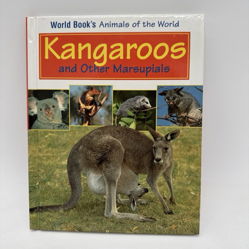 Kangaroos And Other Marsupials Hardcover Book By World Books